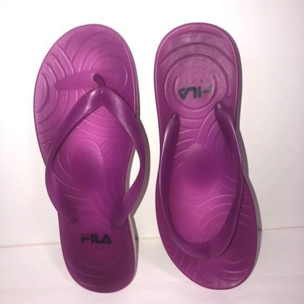 FILA Sport‎ 7/8 Womens Hot Pink Durable Flip Flops